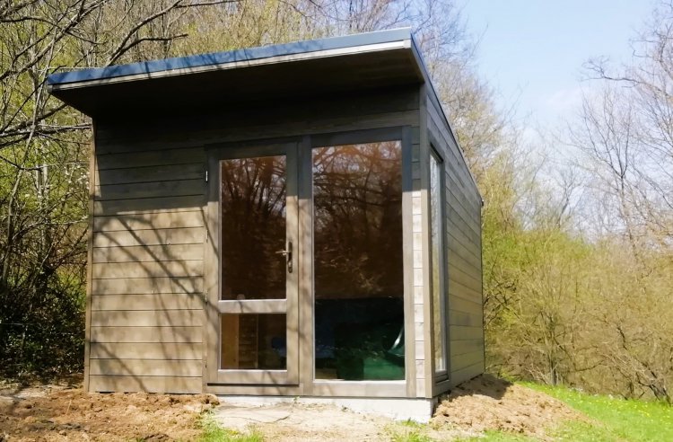 3x4m-es HOME OFFICE hőszigetelt kerti faház